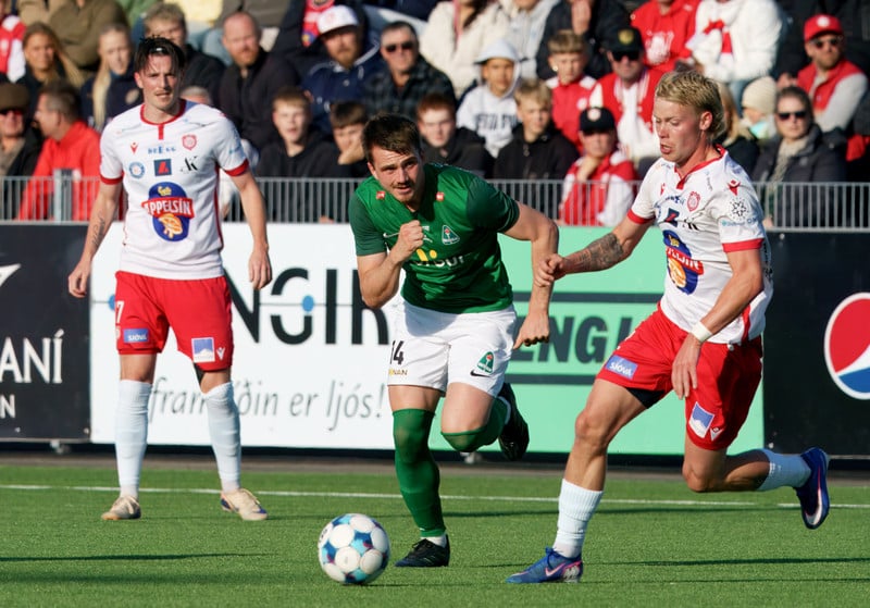 Ágúst Hlyns: Fannst við baka Blikana í fyrri hálfleik