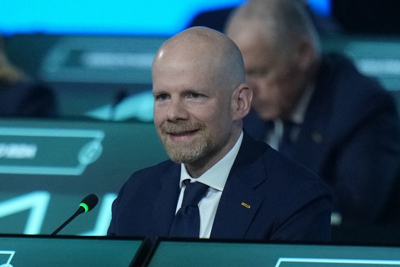 Svíinn Mattias Grafström, varaforseti FIFA.