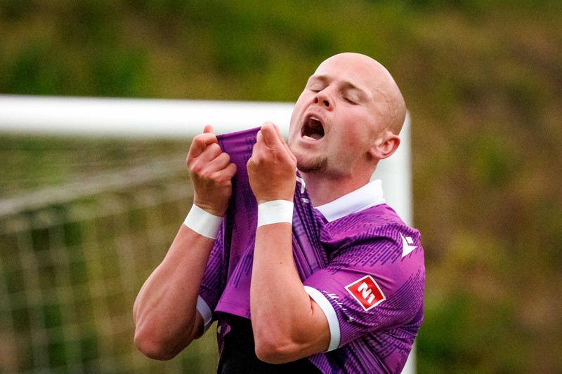 Luke Rae óð í færum gegn FH.