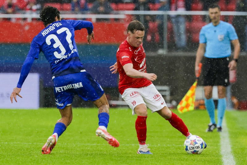 Eggert Aron var keyptur til Brann fyrir einu og hálfu ári.