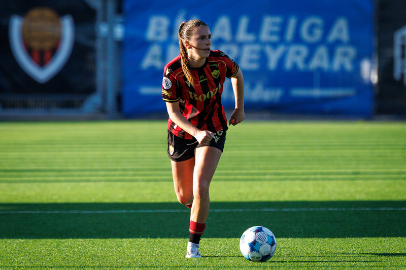 Bergdís Sveinsdóttir er búin að vera öflug í síðustu leikjum.