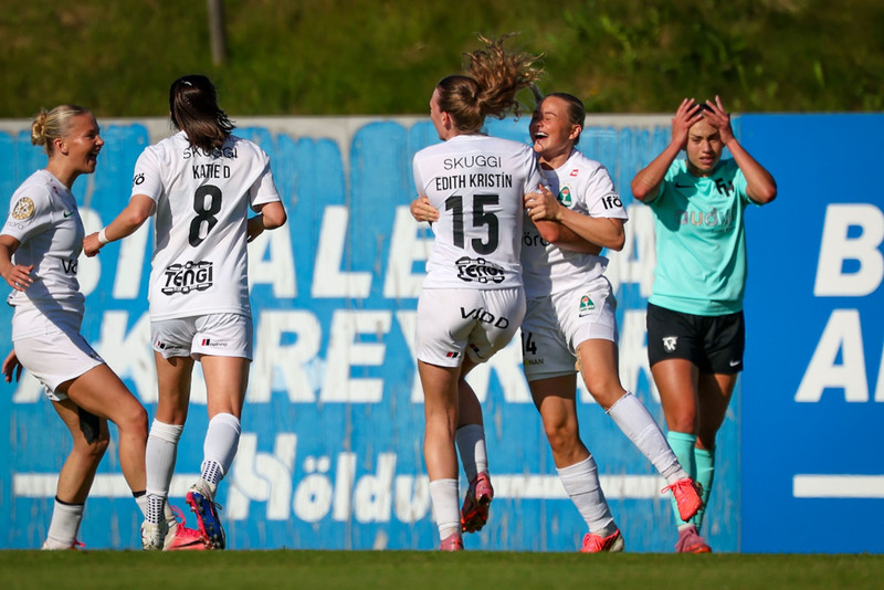 Blikar unnu leikinn 3-0.