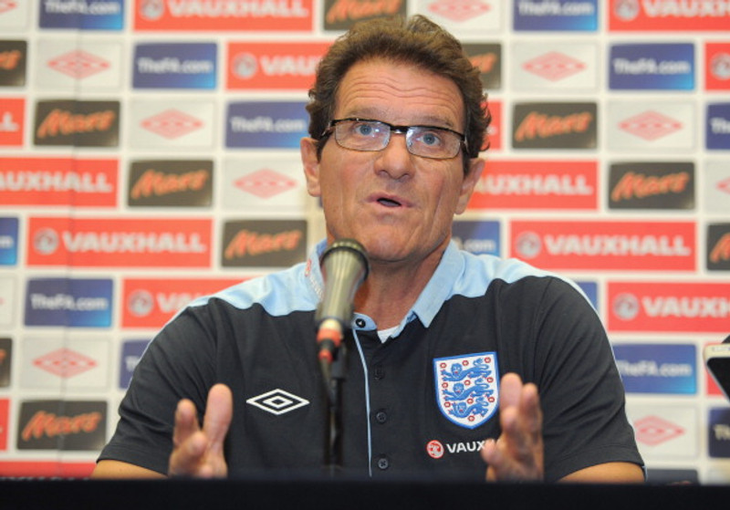 Capello var landsliðsþjálfari Englands frá 2007 til 2012.