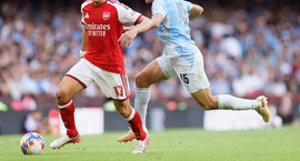 Grikkinn á allra vörum eftir frammistöðuna fyrir Arsenal