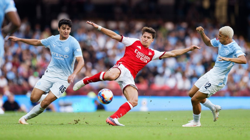 Grikkinn á allra vörum eftir frammistöðuna fyrir Arsenal
