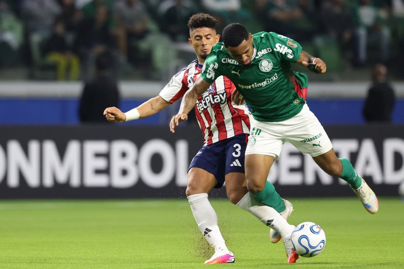 Allan í leik með Palmeiras