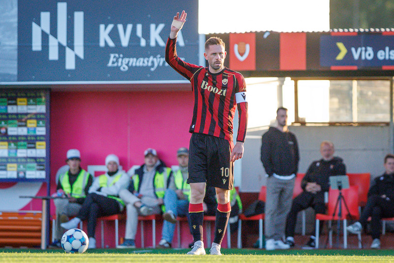 Gylfi hefur spilað frábærlega með Víkingi