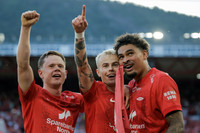 Sjáðu mörk Íslendinganna og rauða spjald Kristals í frábærum sigri Brann