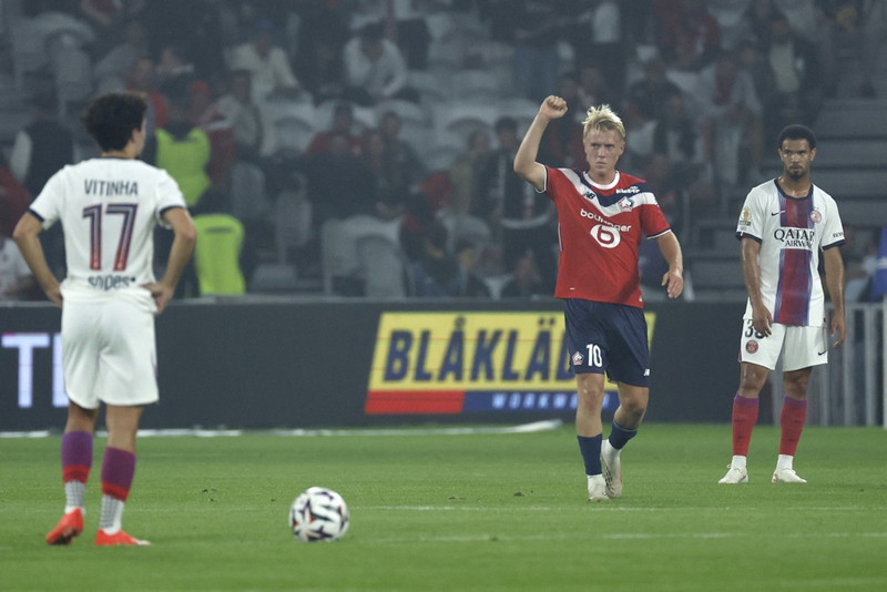 Sjáðu markið: Hákon með sturlað mark í grátlegu jafntefli gegn PSG