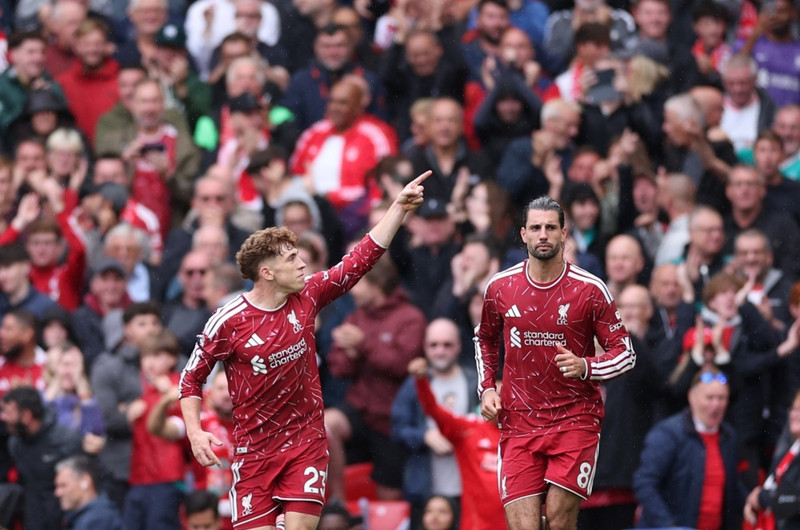 England: Liverpool lenti tvisvar undir á Anfield
