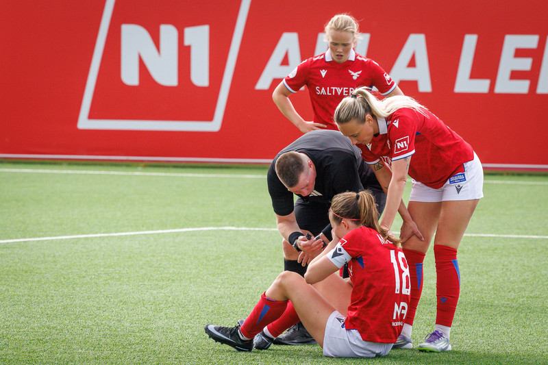 Besta deild kvenna: Valur tapaði á heimavelli