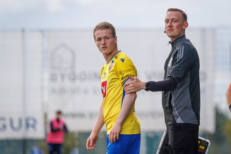 Eiður hrósaði 17 ára leikmanni KA
