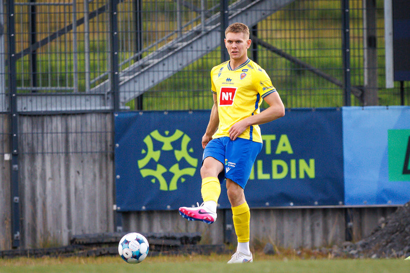 Markús Máni Pétursson: Hann hefur staðið sig mjög vel eftir að hafa fengið svona stórt hlutverk í sumar