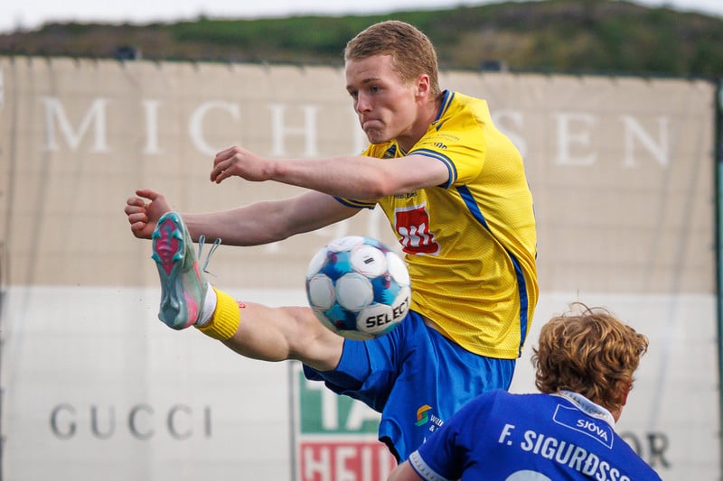 Eiður hrósaði 17 ára leikmanni KA