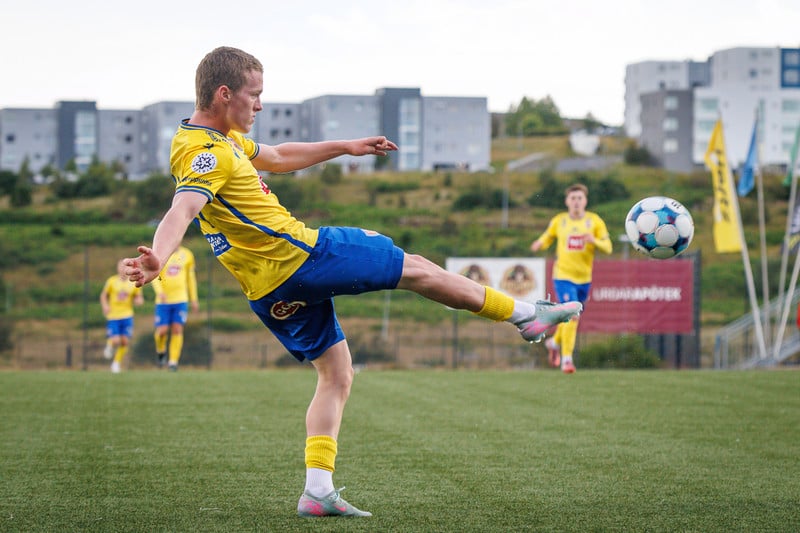 Eiður hrósaði 17 ára leikmanni KA