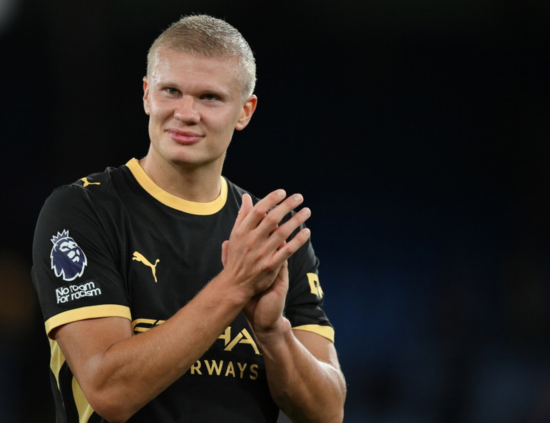 <b>Sóknarmaður: Erling Haaland (Manchester City)</b> - Skorar nánast að vild og gerði tvö í 4-1 sigri gegn Palace.