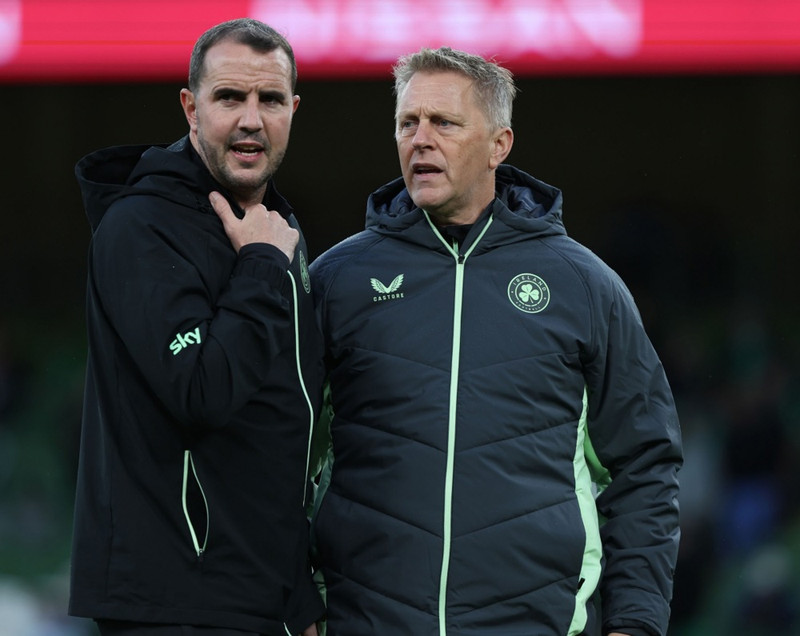 John O'Shea og Heimir.