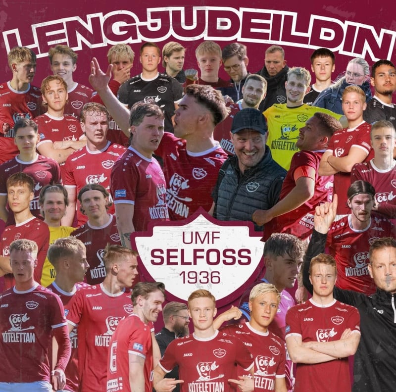 Selfoss spilar í Lengjudeildinni á næsta ári