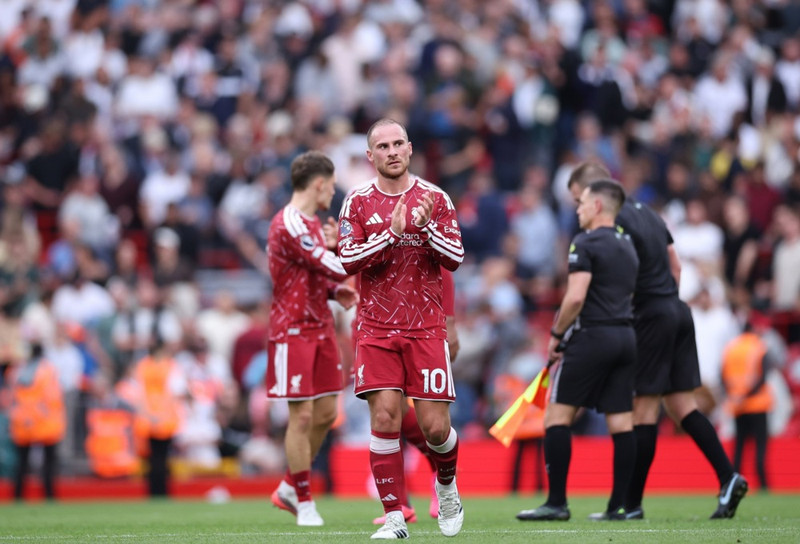 Liverpool hefur ekki tekist að ná í sigur í síðustu fjórum heimaleikjum í ensku úrvalsdeildinni