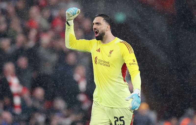 Mamardashvili átti stórleik í marki Liverpool