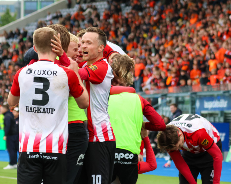 Myndaveisla: Þróttur upp í Bestu deildina
