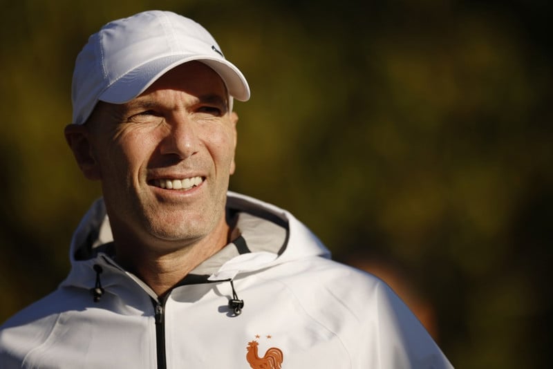 Zidane stýrir Frakklandi í fyrsta sinn.