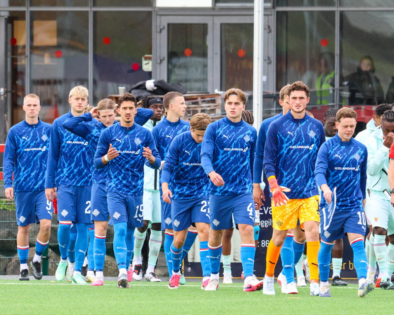 Myndaveisla: U21 landsliðið gerði jafntefli við Frakka