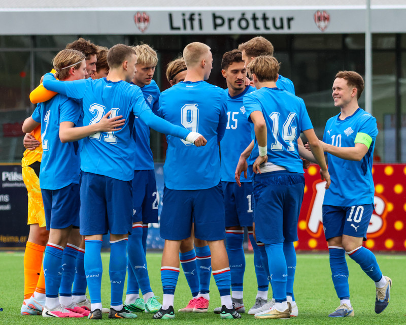 Myndaveisla: U21 landsliðið gerði jafntefli við Frakka
