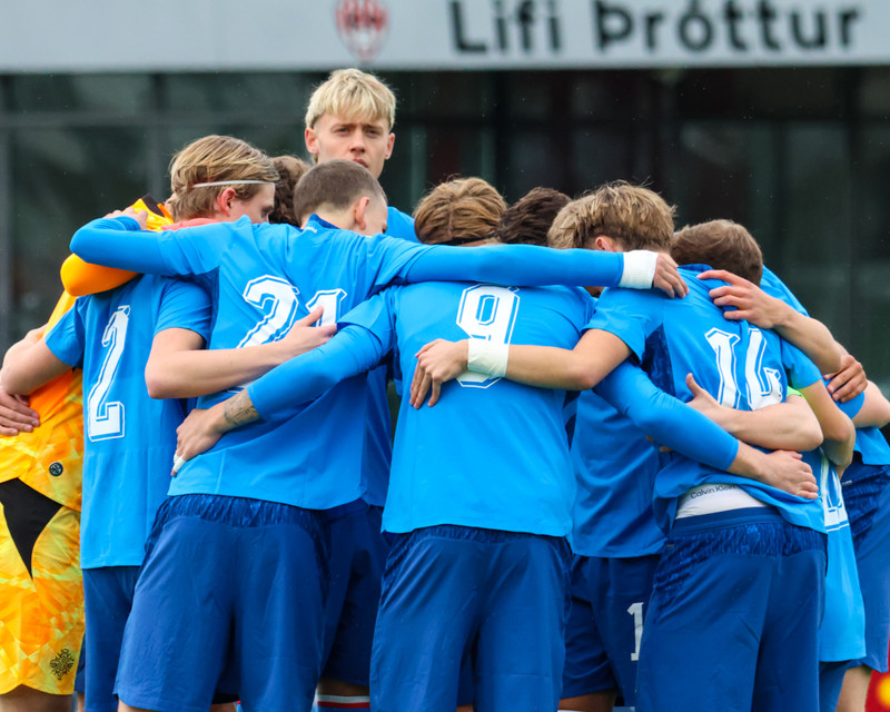 Myndaveisla: U21 landsliðið gerði jafntefli við Frakka