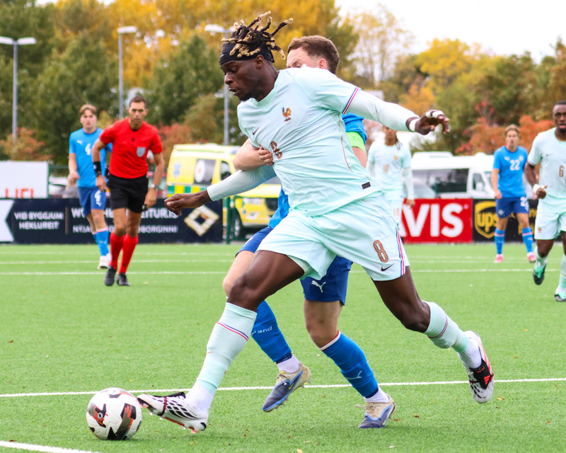 Myndaveisla: U21 landsliðið gerði jafntefli við Frakka