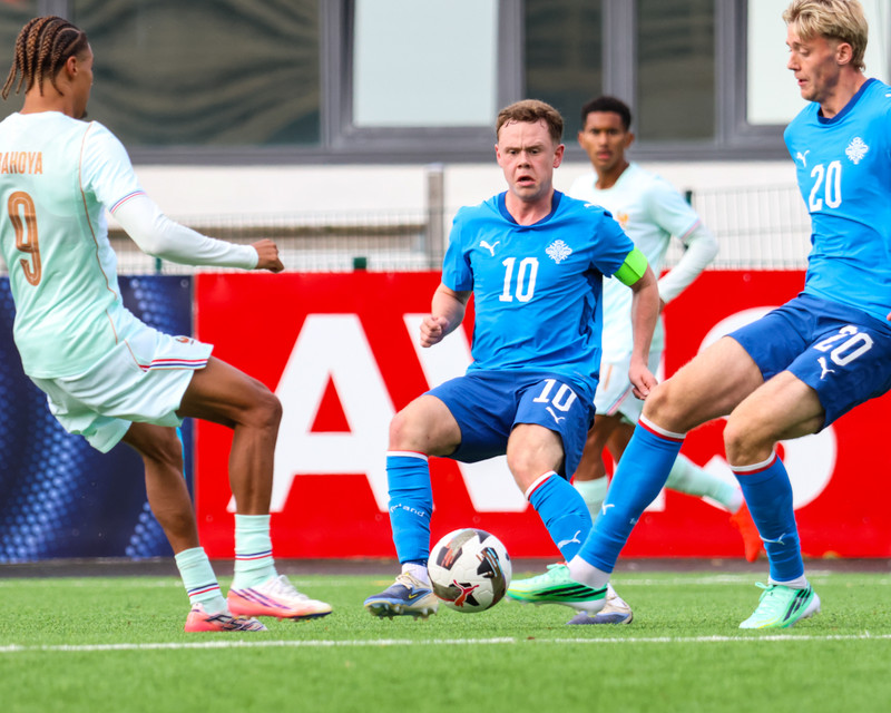 Myndaveisla: U21 landsliðið gerði jafntefli við Frakka