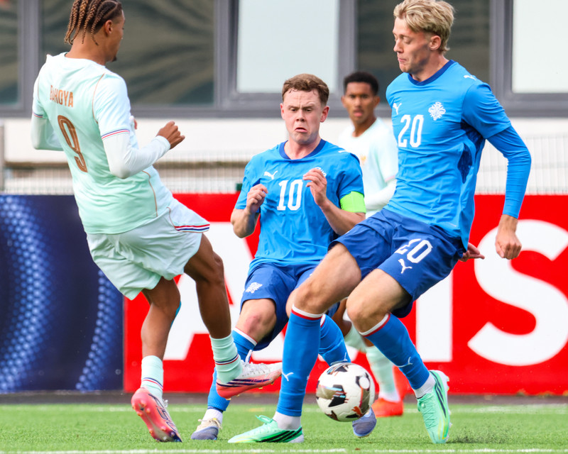Myndaveisla: U21 landsliðið gerði jafntefli við Frakka