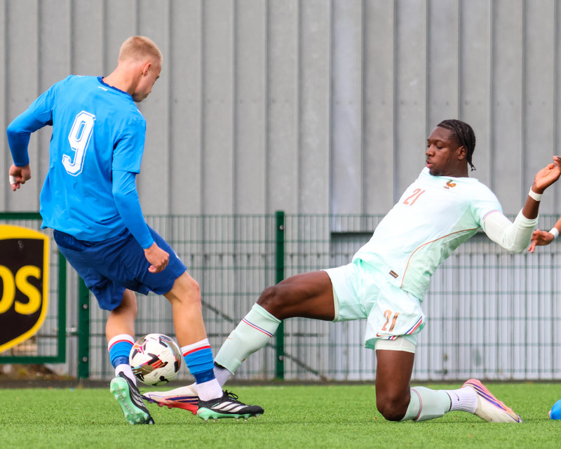 Myndaveisla: U21 landsliðið gerði jafntefli við Frakka