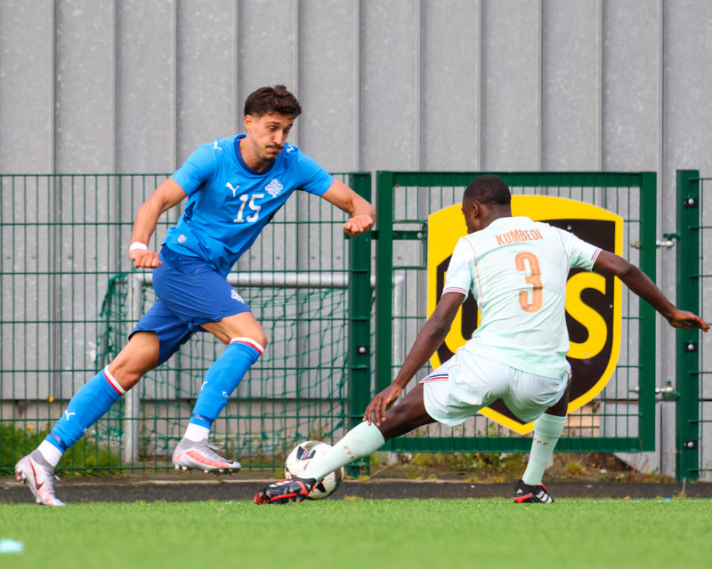 Myndaveisla: U21 landsliðið gerði jafntefli við Frakka