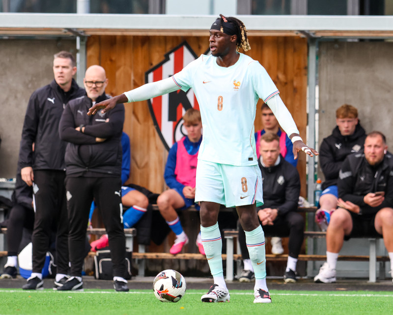 Myndaveisla: U21 landsliðið gerði jafntefli við Frakka