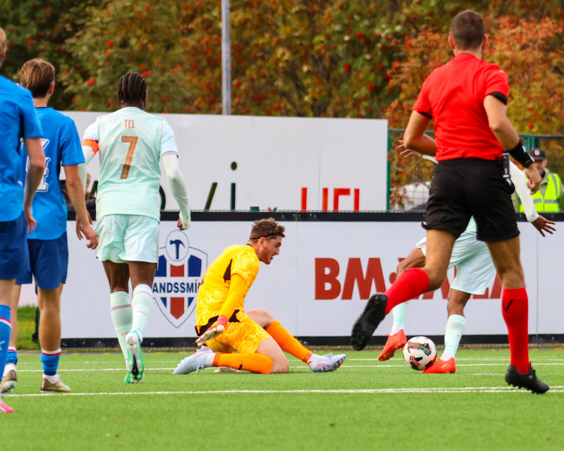 Myndaveisla: U21 landsliðið gerði jafntefli við Frakka