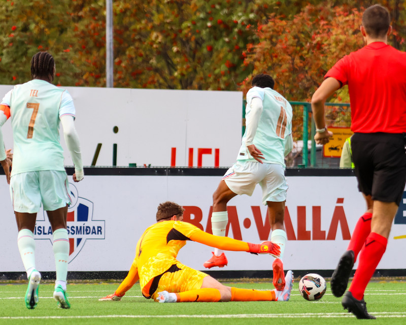 Myndaveisla: U21 landsliðið gerði jafntefli við Frakka