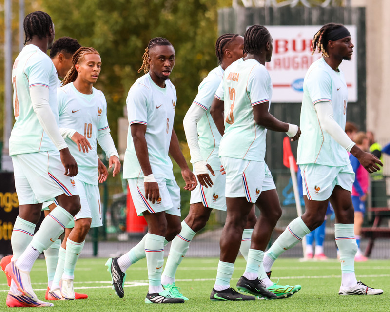 Myndaveisla: U21 landsliðið gerði jafntefli við Frakka