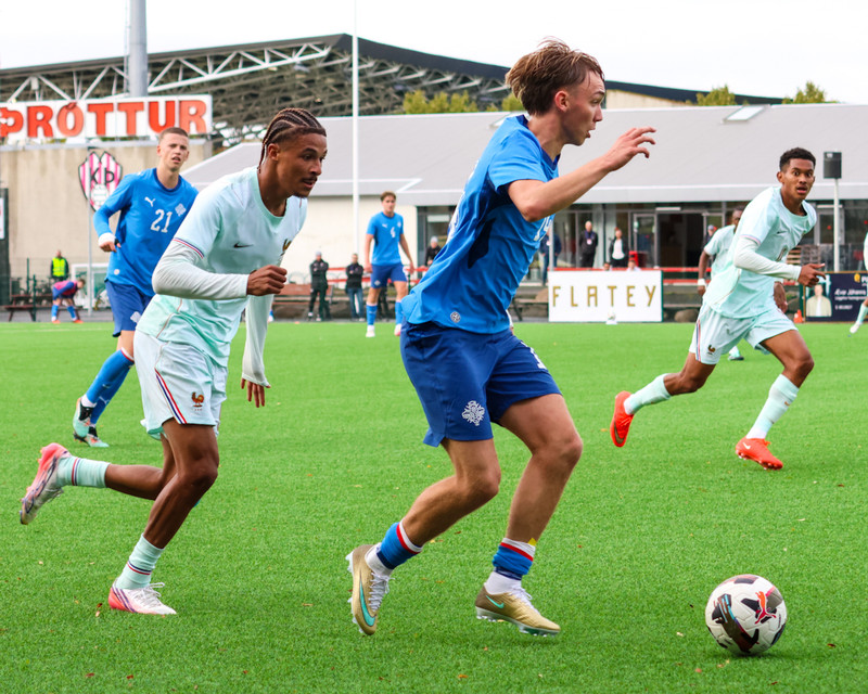 Myndaveisla: U21 landsliðið gerði jafntefli við Frakka