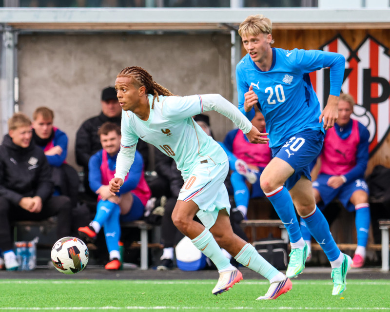Myndaveisla: U21 landsliðið gerði jafntefli við Frakka