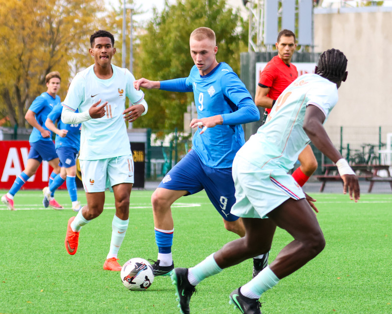 Myndaveisla: U21 landsliðið gerði jafntefli við Frakka