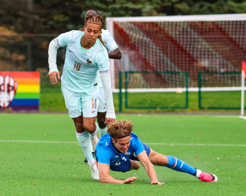 Myndaveisla: U21 landsliðið gerði jafntefli við Frakka