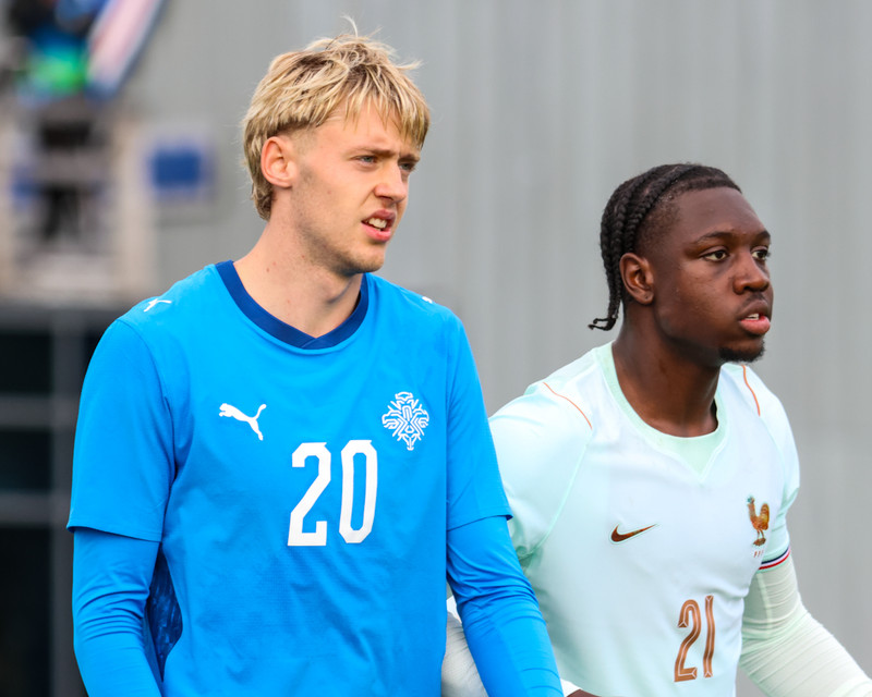 Myndaveisla: U21 landsliðið gerði jafntefli við Frakka
