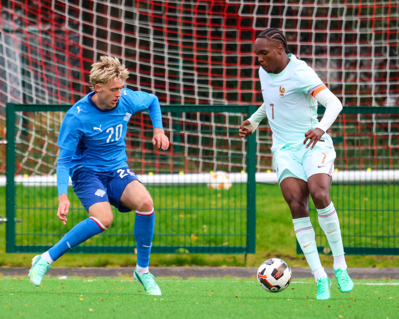 Myndaveisla: U21 landsliðið gerði jafntefli við Frakka
