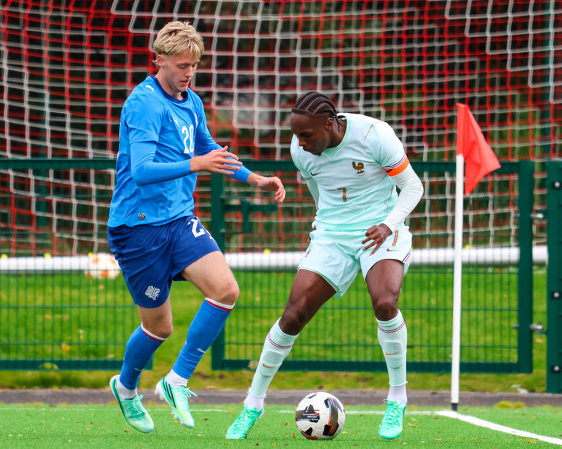 Myndaveisla: U21 landsliðið gerði jafntefli við Frakka