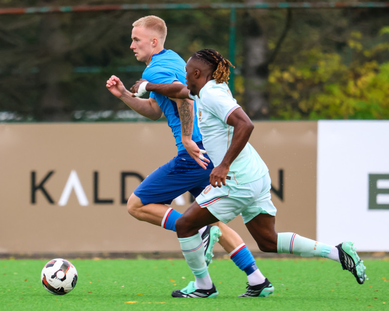 Myndaveisla: U21 landsliðið gerði jafntefli við Frakka