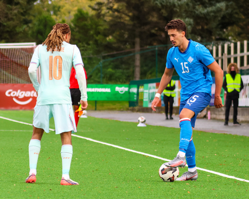 Myndaveisla: U21 landsliðið gerði jafntefli við Frakka