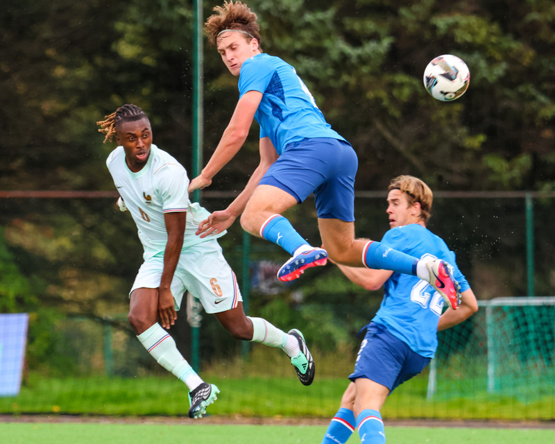 Myndaveisla: U21 landsliðið gerði jafntefli við Frakka