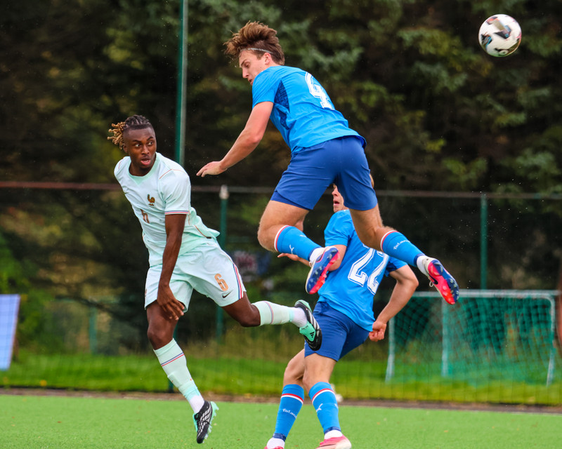 Myndaveisla: U21 landsliðið gerði jafntefli við Frakka