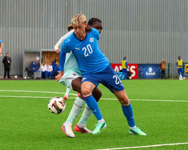 Myndaveisla: U21 landsliðið gerði jafntefli við Frakka